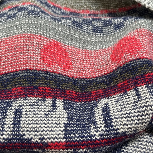 Vintage 80s Cat Sweater Venezia originals Cozy knit Oversize Relaxed Heart XL - Picture 15 of 16